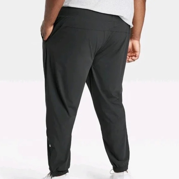 Men's Big Lightweight Tricot Joggers - All in Motion Black 3XL New with Tags! - Picture 2 of 2